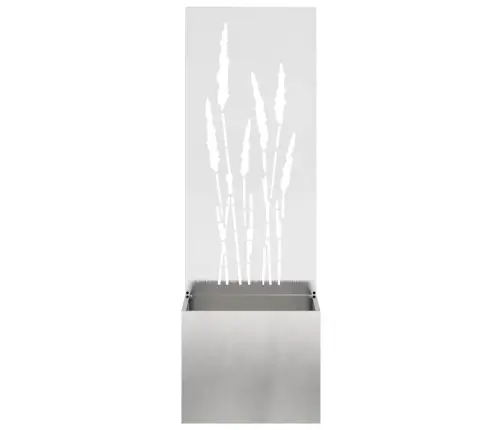 Sodo Privatumo Ekranas „Fretwork“ Sidabrinė 50 X 140 Cm