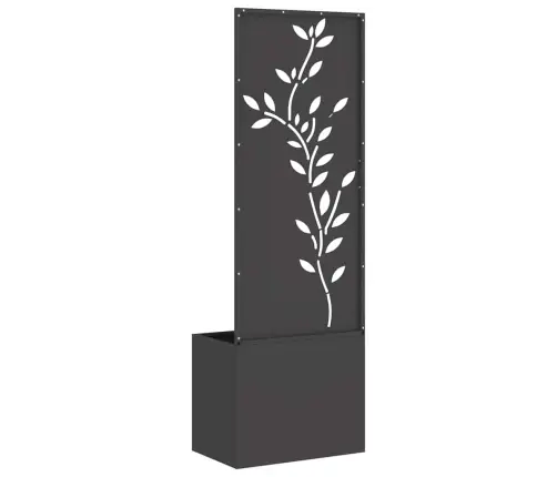 Aia Privaatsuse Kate Lilled Must 50 X 140 Cm Külmpruun Teras