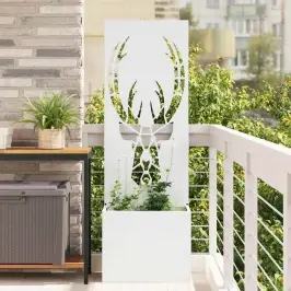 Sodo Privatumo Ekranas Gyvūnų Raštai Balta 50 X 140 Cm