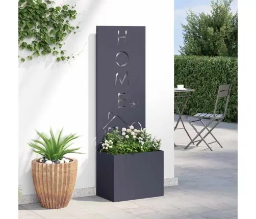 Sodo Privatumo Ekranas „Fretwork“ Antracitas 50 X 140 Cm