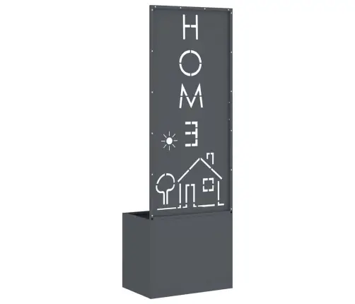 Sodo Privatumo Ekranas „Fretwork“ Antracitas 50 X 140 Cm