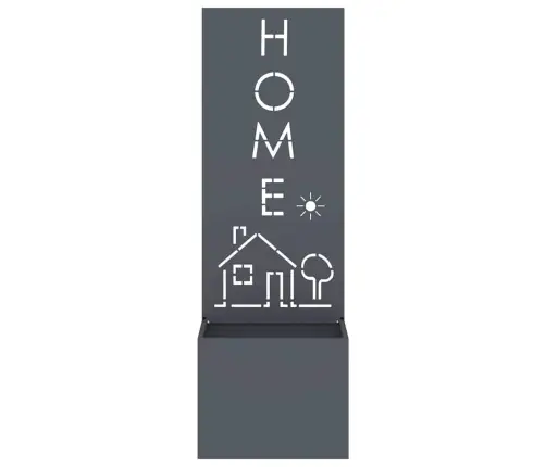 Sodo Privatumo Ekranas „Fretwork“ Antracitas 50 X 140 Cm