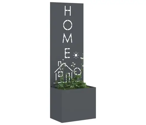 Sodo Privatumo Ekranas „Fretwork“ Antracitas 50 X 140 Cm