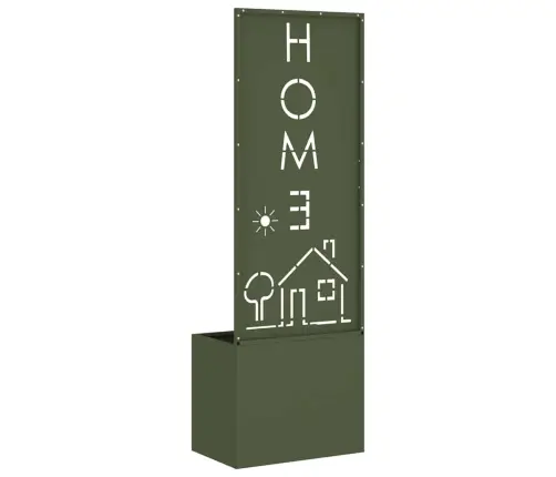 Sodo Privatumo Ekranas „Fretwork“ Alyvuogių Žalia 50 X 140 Cm