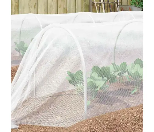 Kukaiņu Tīkls Balts 3 X 10 M Hdpe Vidaxl