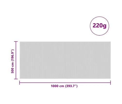 Silos Pārsegs Zaļa 10 X 5 M Hdpe Vidaxl