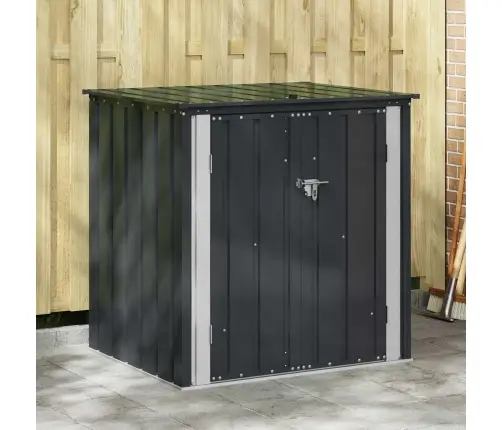 Sodo Saugojimo Dėžė Juoda 101,5 X 82 X 100 Cm Plienas