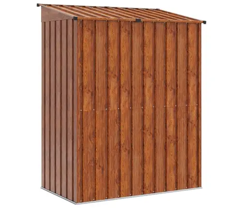 Dārza Šķūņi Brūna 137 X 81 X 180 Cm Metāls Vidaxl