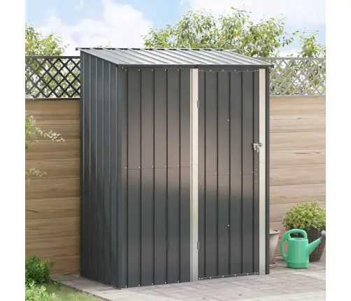 Sodo Pašiūrės Antracitas 153,5 X 86 X 200 Cm Metalas