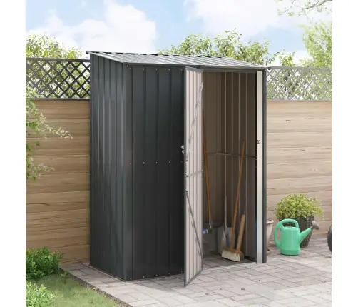 Sodo Pašiūrės Antracitas 153,5 X 86 X 200 Cm Metalas