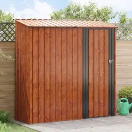 Aiakujud Pruun 203,5 X 73 X 200 Cm Metall