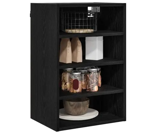 Piekarams Skapītis Riga Melns Ozols 40 X 29,5 X 60 Cm Vidaxl