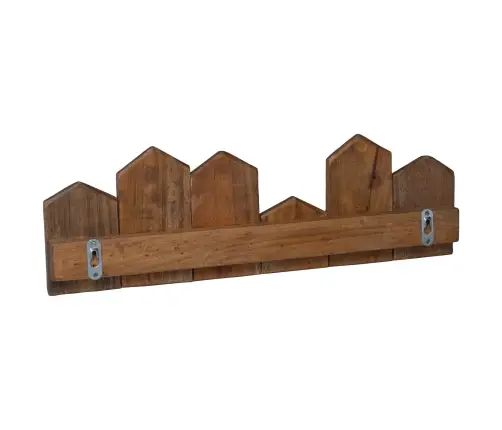 Vezums Brūna 48 X 8 X 15 Cm Cieta Mahagona Koks Vidaxl