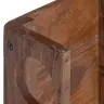 Statīvs Brūna 24 X 13 X 54 Cm Cieta Mahagona Koks Vidaxl