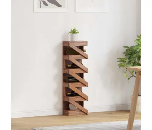 Statīvs Brūna 24 X 14 X 80 Cm Cieta Mahagona Koks Vidaxl