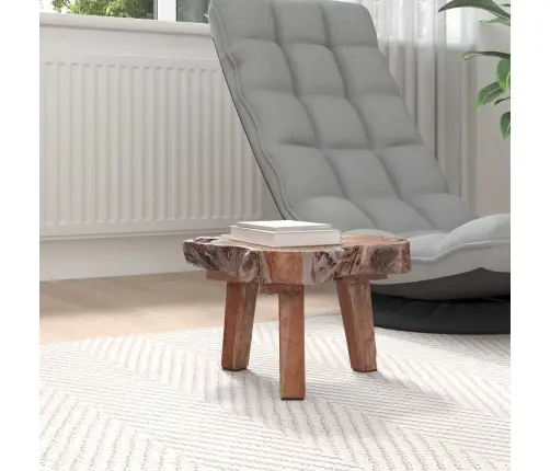 Naktsgaldiņš Brūna 40 X 40 X 25 Cm Cietais Atjaunotais Koks Vidaxl