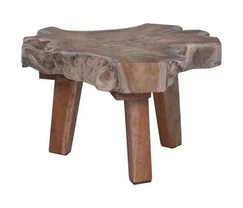 Naktsgaldiņš Brūna 40 X 40 X 25 Cm Cietais Atjaunotais Koks Vidaxl