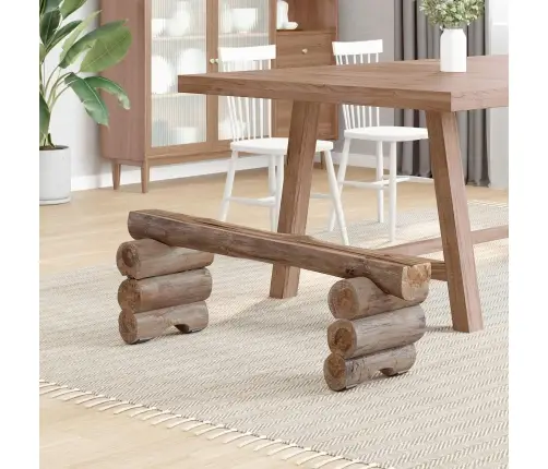 Sols Dabiska 115 X 30 X 34 Cm Ciets Tekša Koks Vidaxl