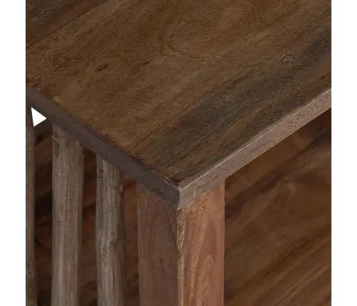 Öökapp Sahtliga Pruun 30 X 30 X 47 Cm Tugev Taastatud Puit