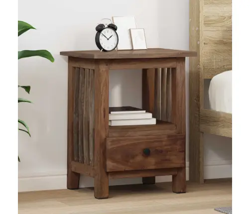 Öökapp Sahtliga Pruun 30 X 30 X 47 Cm Tugev Taastatud Puit