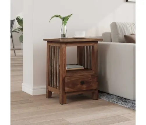 Öökapp Sahtliga Pruun 30 X 30 X 47 Cm Tugev Taastatud Puit