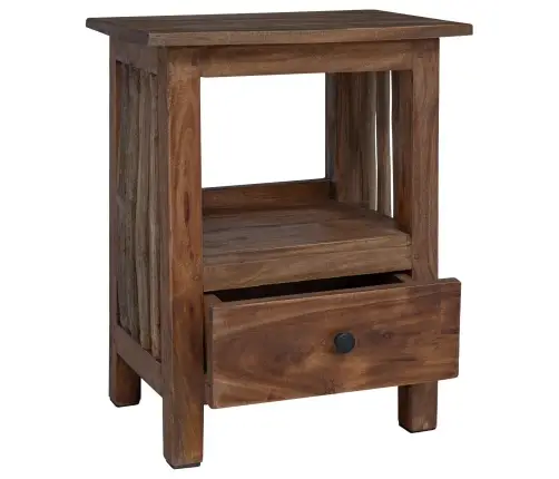 Öökapp Sahtliga Pruun 30 X 30 X 47 Cm Tugev Taastatud Puit