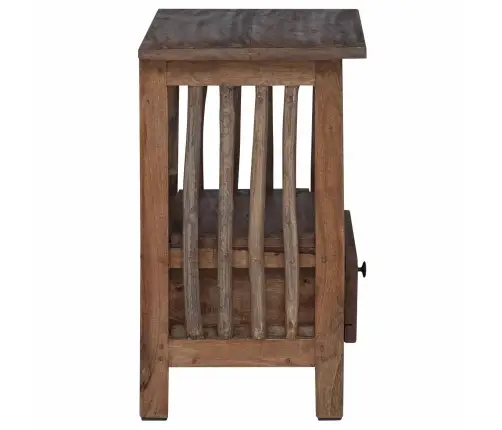 Öökapp Sahtliga Pruun 30 X 30 X 47 Cm Tugev Taastatud Puit