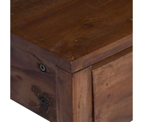 Augalų Stovas Su Stalčių Ruda 30 X 30 X 80 Cm Mahogany Medis