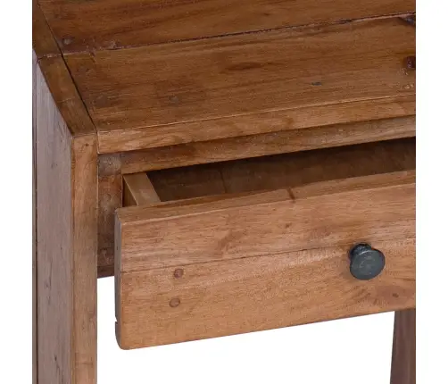 Naktsgaldiņš Brūna 63 X 30 X 79 Cm Cieta Mahagona Koks Vidaxl