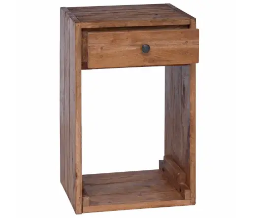 Naktsgaldiņš Brūna 63 X 30 X 79 Cm Cieta Mahagona Koks Vidaxl