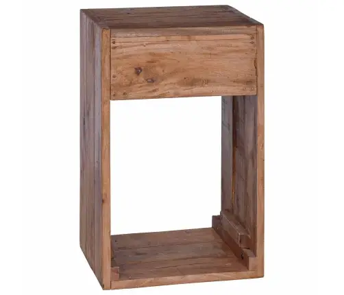 Naktsgaldiņš Brūna 63 X 30 X 79 Cm Cieta Mahagona Koks Vidaxl