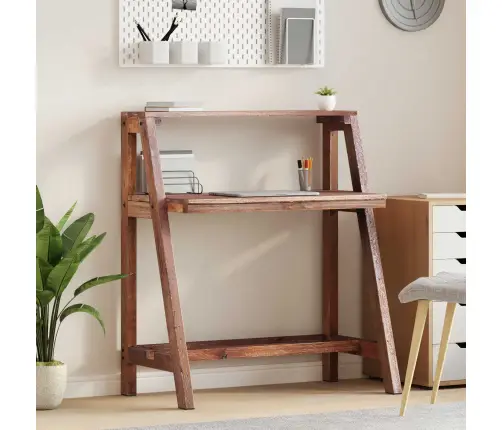 Laud Pruun 90 X 50 X 103 Cm Tugev Taastatud Puit