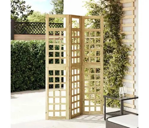 Āra Ekrāns 120X180 Cm Impregnēta Koka Priede Vidaxl