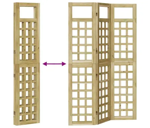 Privatumo Žaliuzės Medus Ruda 121 X 180 Cm Kietas Pušies Medis