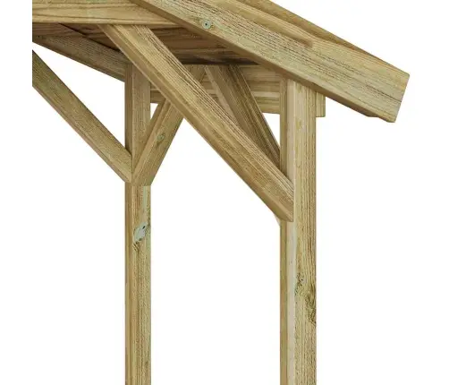 Kepsninės Stoginė Impregnuota Pušies Mediena