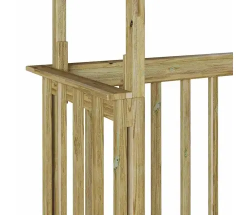 Kepsninės Stoginė Impregnuota Pušies Mediena