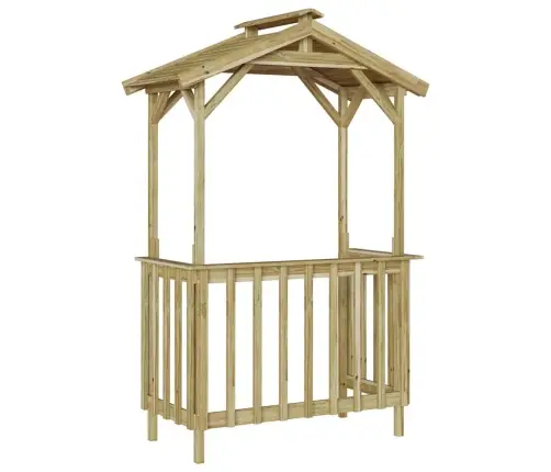 Kepsninės Stoginė Impregnuota Pušies Mediena