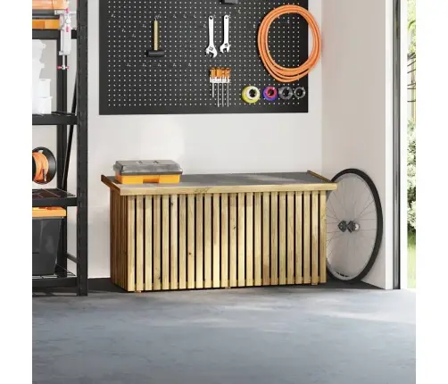 Uzglabāšanas Kaste 119X44X58.5 Cm Apstrādāta Priedes Koksne Vidaxl