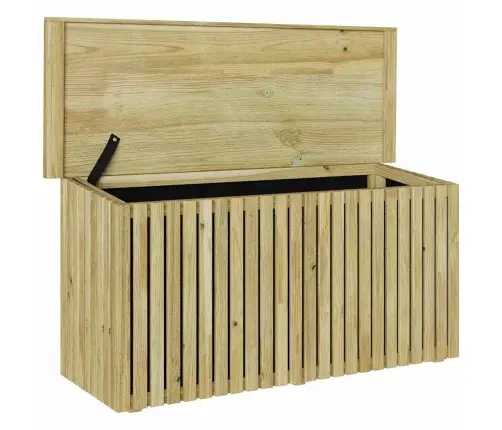 Uzglabāšanas Kaste 119X44X58.5 Cm Apstrādāta Priedes Koksne Vidaxl