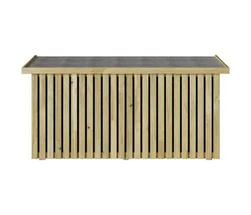 Uzglabāšanas Kaste 119X44X58.5 Cm Apstrādāta Priedes Koksne Vidaxl