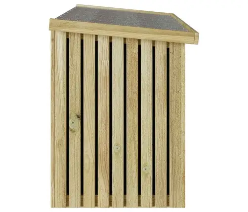 Uzglabāšanas Kaste 119X44X58.5 Cm Apstrādāta Priedes Koksne Vidaxl