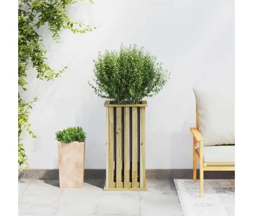 Istmik Kastid Pruun 33 X 33 X 65 Cm Immutatud Männipuit