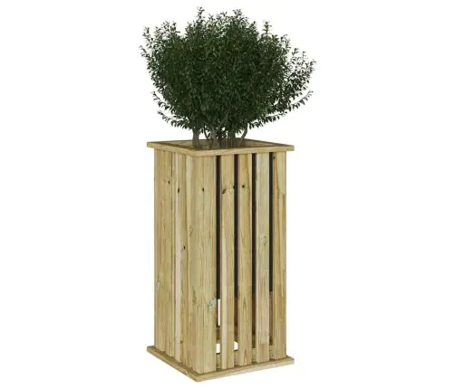 Istmik Kastid Pruun 33 X 33 X 65 Cm Immutatud Männipuit