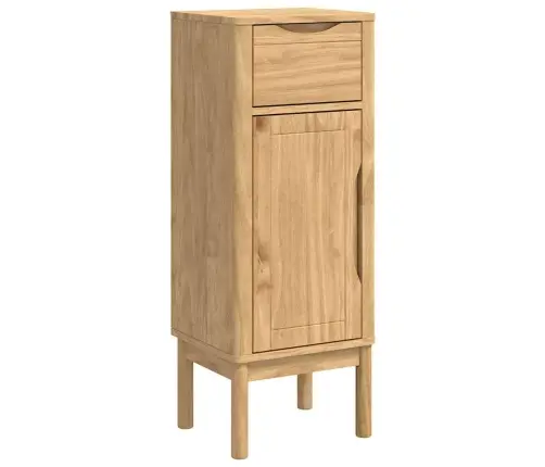 Vannitoa Mööbleset Floro 2 Pcs Vahapruun Kindel Männipuidust