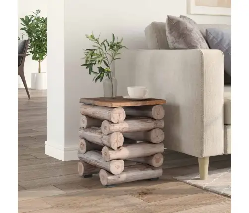 Krēsls Dabiska 30 X 30 X 38 Cm Ciets Tekša Koks Vidaxl