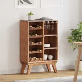 Statīvs Brūna 60 X 30 X 90 Cm Cietais Atjaunotais Koks Vidaxl