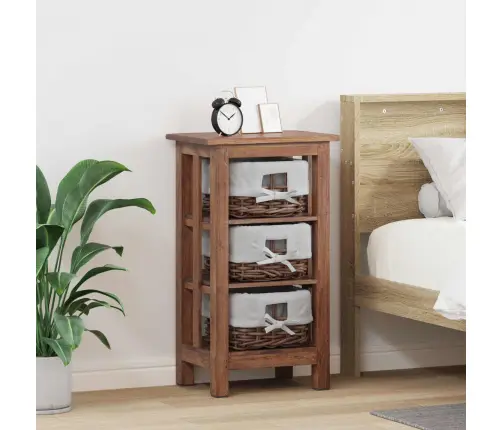 Külglaud Pruun Mahagonipuit