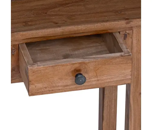 Augu Statīvs Ar Atvilktni Brūna 34 X 25 X 52 Cm Mahagona Koks Vidaxl