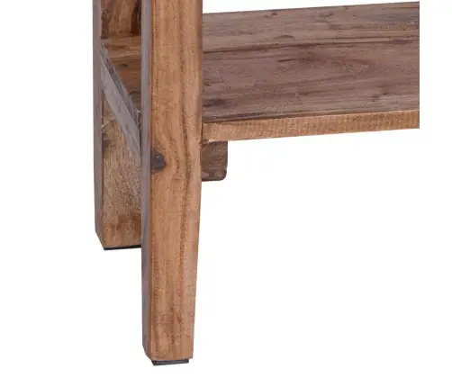 Augu Statīvs Ar Atvilktni Brūna 34 X 25 X 52 Cm Mahagona Koks Vidaxl