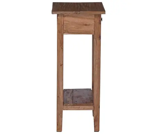 Augu Statīvs Ar Atvilktni Brūna 34 X 25 X 52 Cm Mahagona Koks Vidaxl